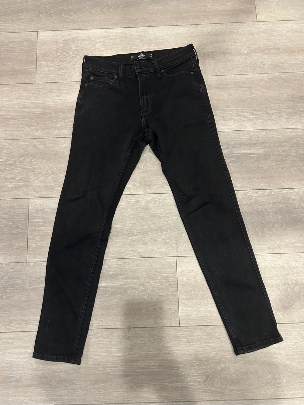 Hollister Black Skinny Jeans - Men's Slim Cut
